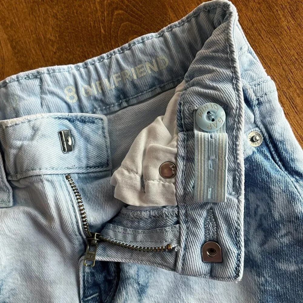 Gap tie-dye cropped jeans 8